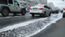 Улицы в центре Новосибирска начали мыть шампунем