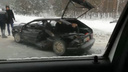 «Авто разворотило в клочья»: на трассе под Самарой Lada влетела в «Газель» с прицепом