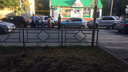 «Невеселый паровозик»: в Самаре на улице Мориса Тореза столкнулись четыре автомобиля