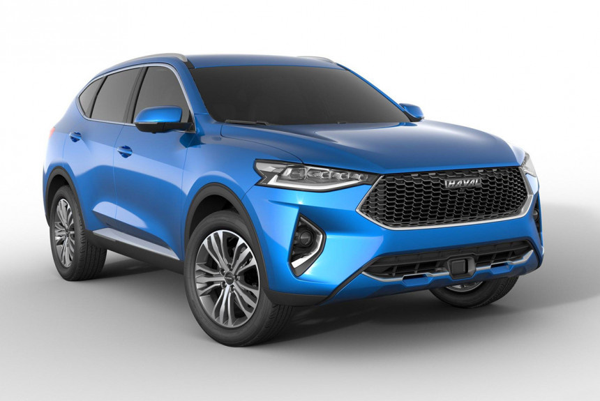 Haval F7 в отличие от H6 — модель гораздо более современная Haval F7 в отличие от H6 — модель гораздо более современная