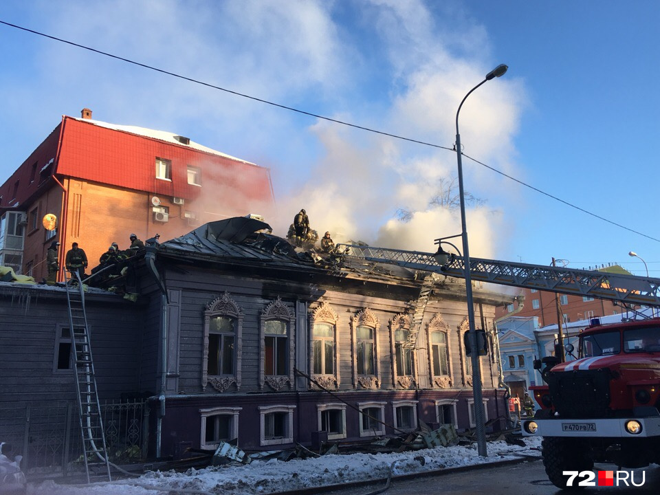Ущерб от пожара пока еще не оценили Ущерб от пожара пока еще не оценили