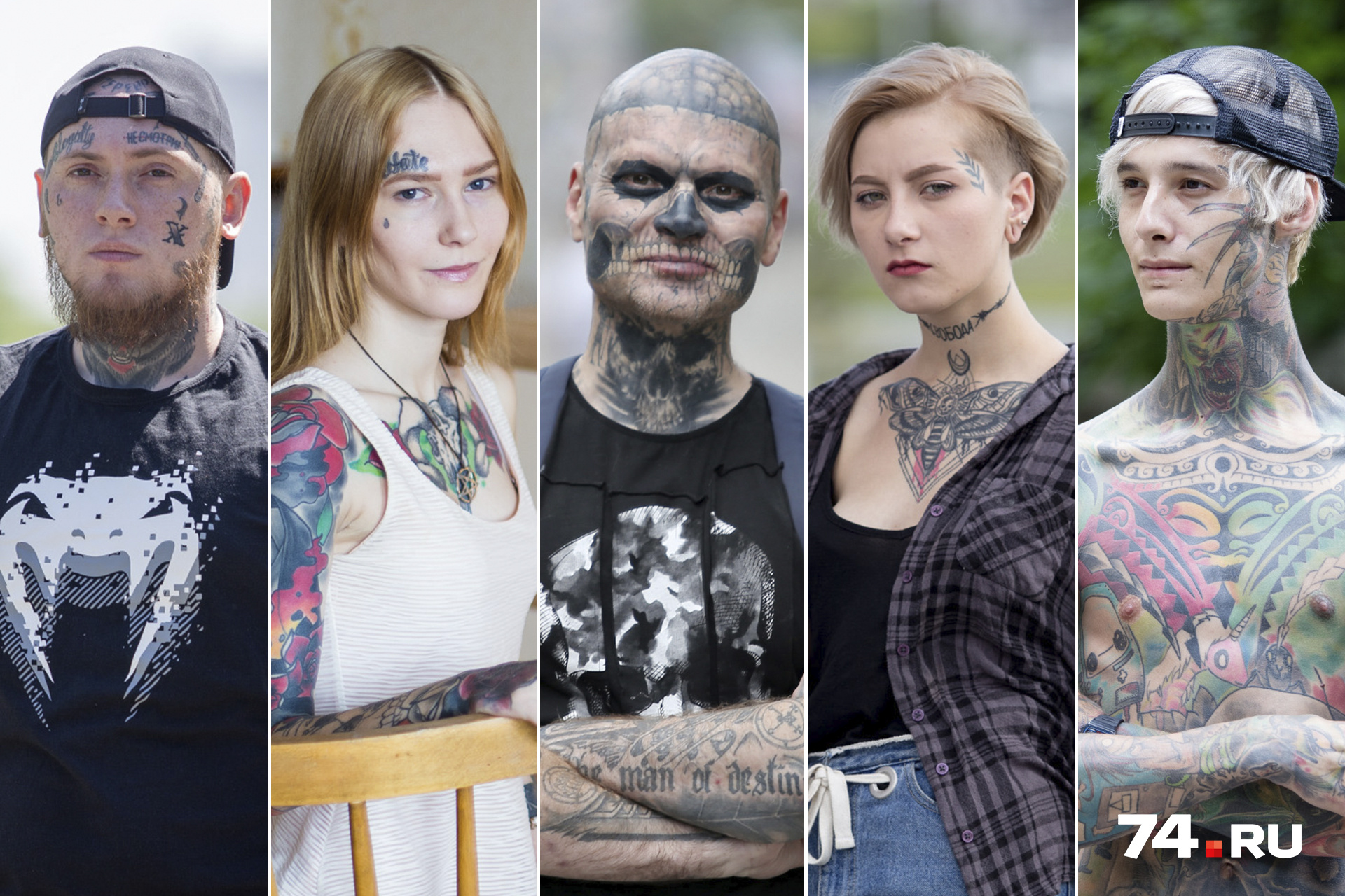«Ты как в старости будешь в баню ходить?»: истории трех омичек с татуировками по всему телу