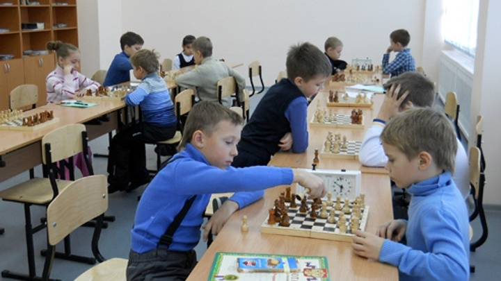 В школе «Северного» ввели обязательные уроки шахмат для первоклассников