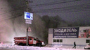«Основная версия — поджог»: в Челябинске повторно погорела автомойка на Копейском шоссе