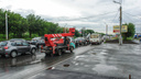 Аварии и дорожные работы: Челябинск впервые за лето встал в восьмибалльных пробках