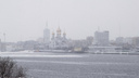Снег и сильный ветер: холодная погода сохранится в Архангельске до конца недели