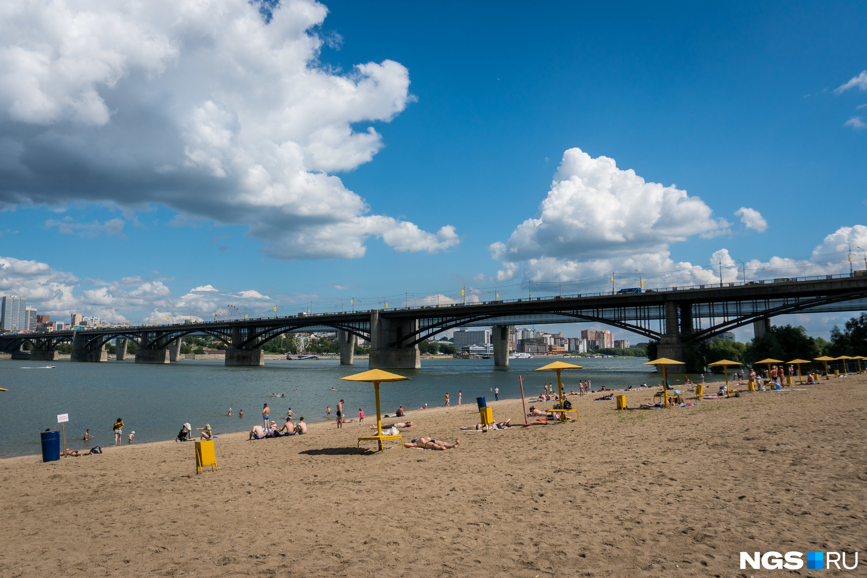 пляжи новосибирска центральный