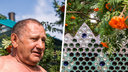 Стеклянный замок Савельева: сибиряк сделал дом из бутылок, которые собирал 20 лет