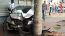 «Авто отбросило в столб»: на Вилоновской столкнулись Ford и Honda