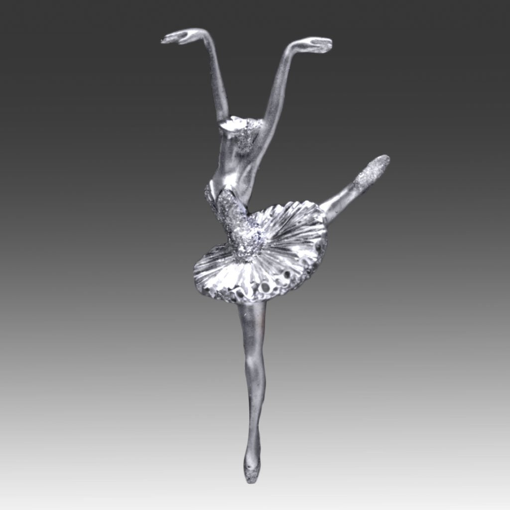 Миниатюрная скульптура балерины