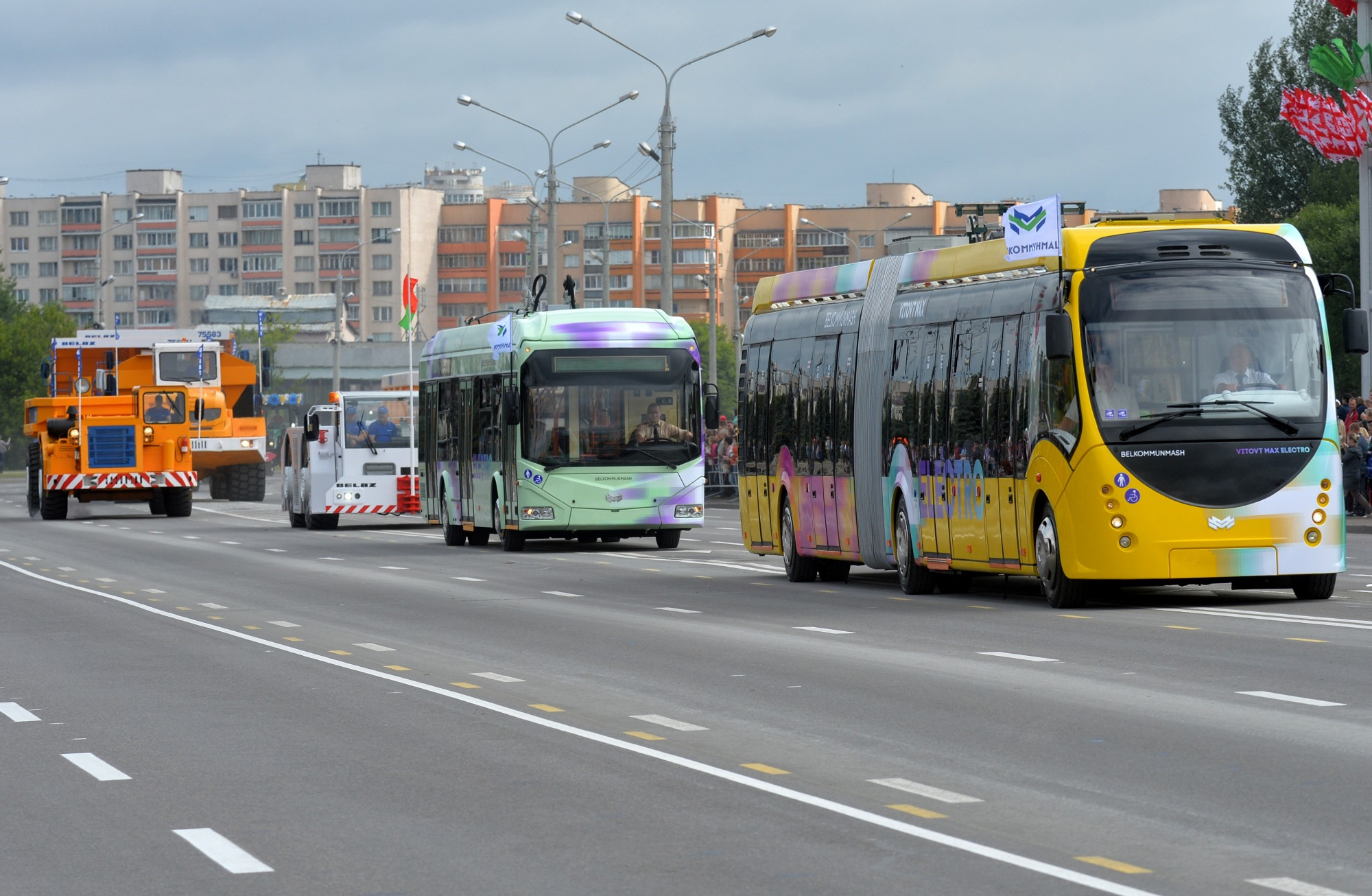 Новые автобусы местного производства