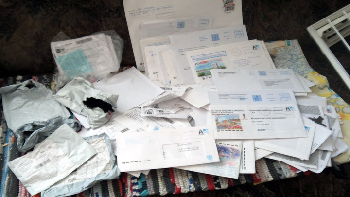 Жительница дома на Ладо Кецховели нашла в мусорке 250 выброшенных писем