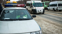 Хмельной автомобилист проверил на прочность бордюр в Челябинске