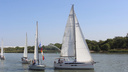 Яхты, катера и левый берег Дона: показываем, как ростовчане праздновали День Военно-Морского Флота