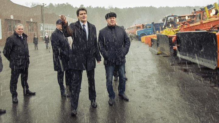 После проигрыша в борьбе за «Экспо» Высокинский позвал журналистов поговорить про снег