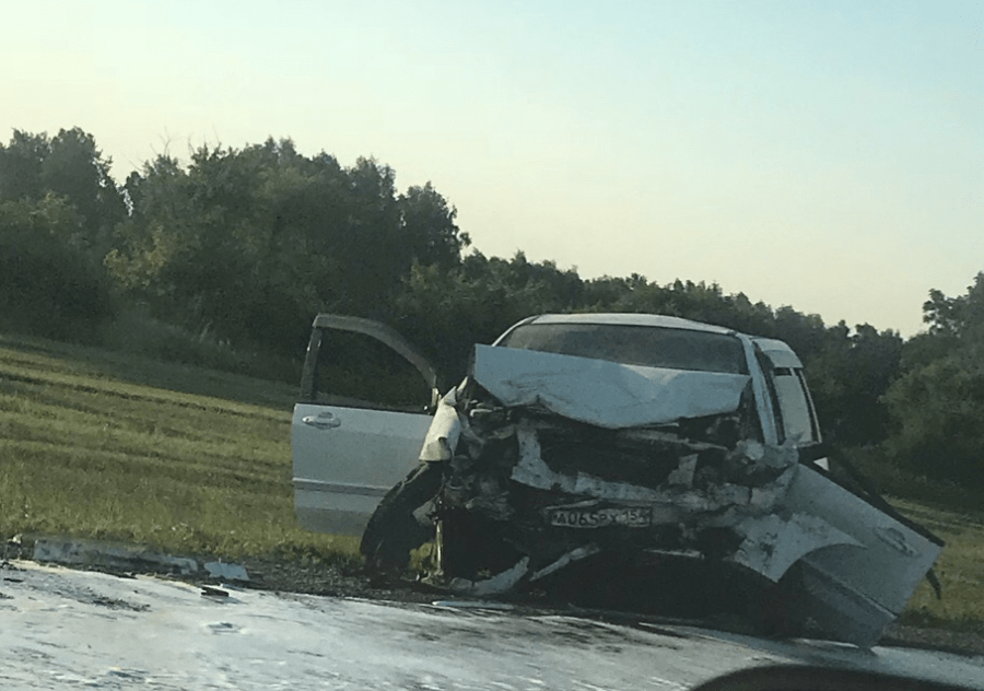 ДТП произошло на Ордынском шоссе