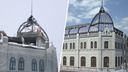 На заброшенное здание у площади Куйбышева водрузили купол