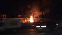 Пожар на ТЭЦ-2: на подстанции «СИБЭКО» произошли два взрыва