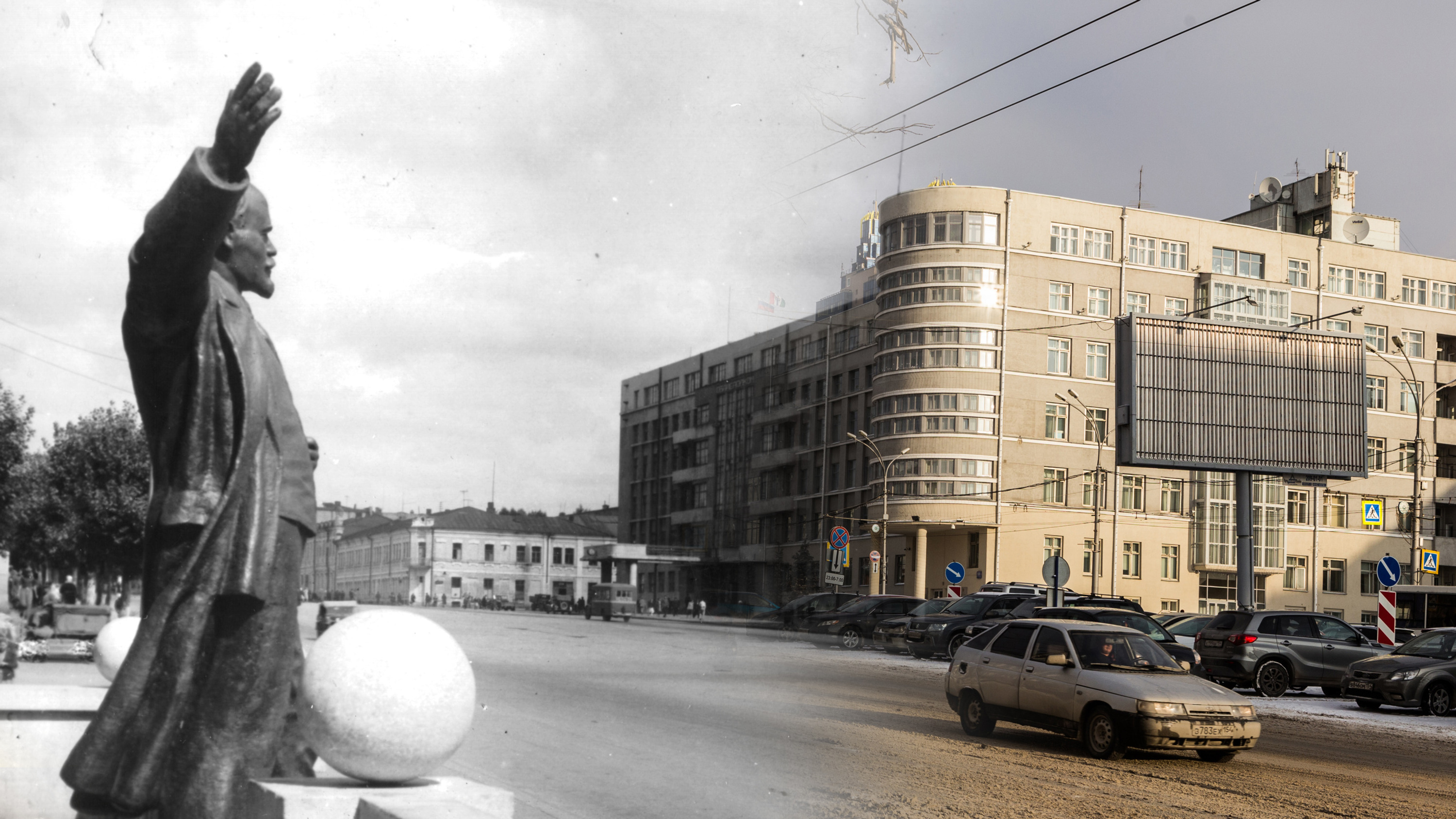 НГС показал, как за 100 лет изменился центр Новосибирска НГС показал, как за 100 лет изменился центр Новосибирска