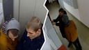 Громят подъезд и пачкают перила фекалиями: в Ярославле ночные вандалы попали на камеру наблюдения