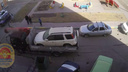 Мужчина украл припаркованную во дворе «Хонду» с помощью эвакуатора