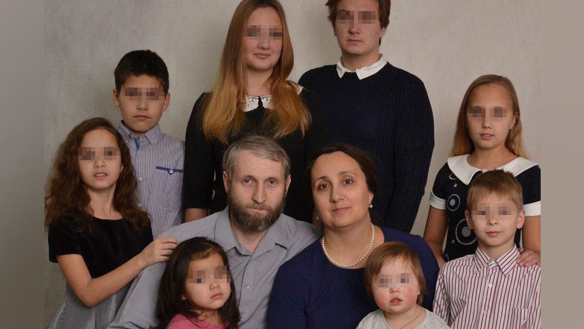 Светлана и Андрей всегда хотели большую семью Светлана и Андрей всегда хотели большую семью