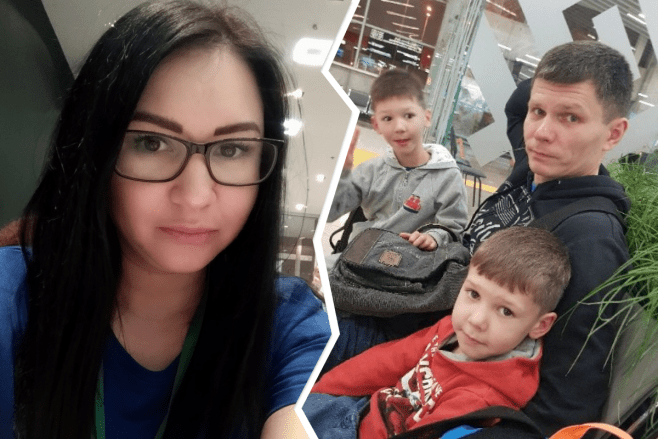 Эльмира Мазова, по словам Аркадия и Татьяны, заболела на нервной почве. Она не в курсе, где ее муж с двумя малолетними детьми сейчас