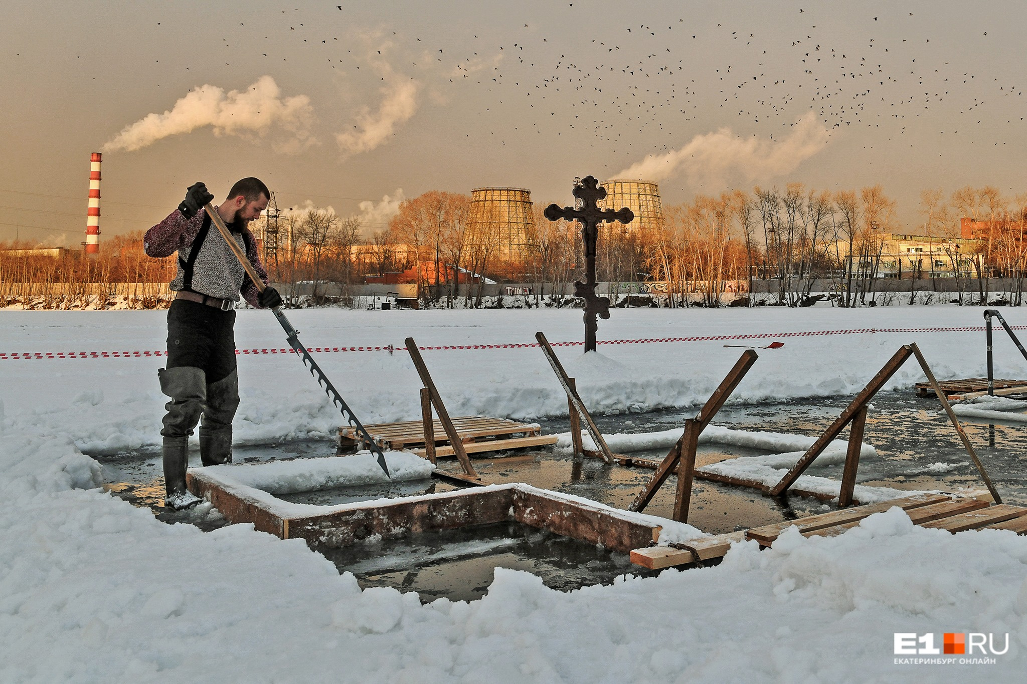В Екатеринбурге выбрали необычный пейзаж для купаний