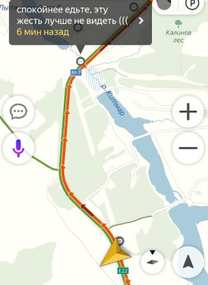 Карта пробок нижегородской области м7