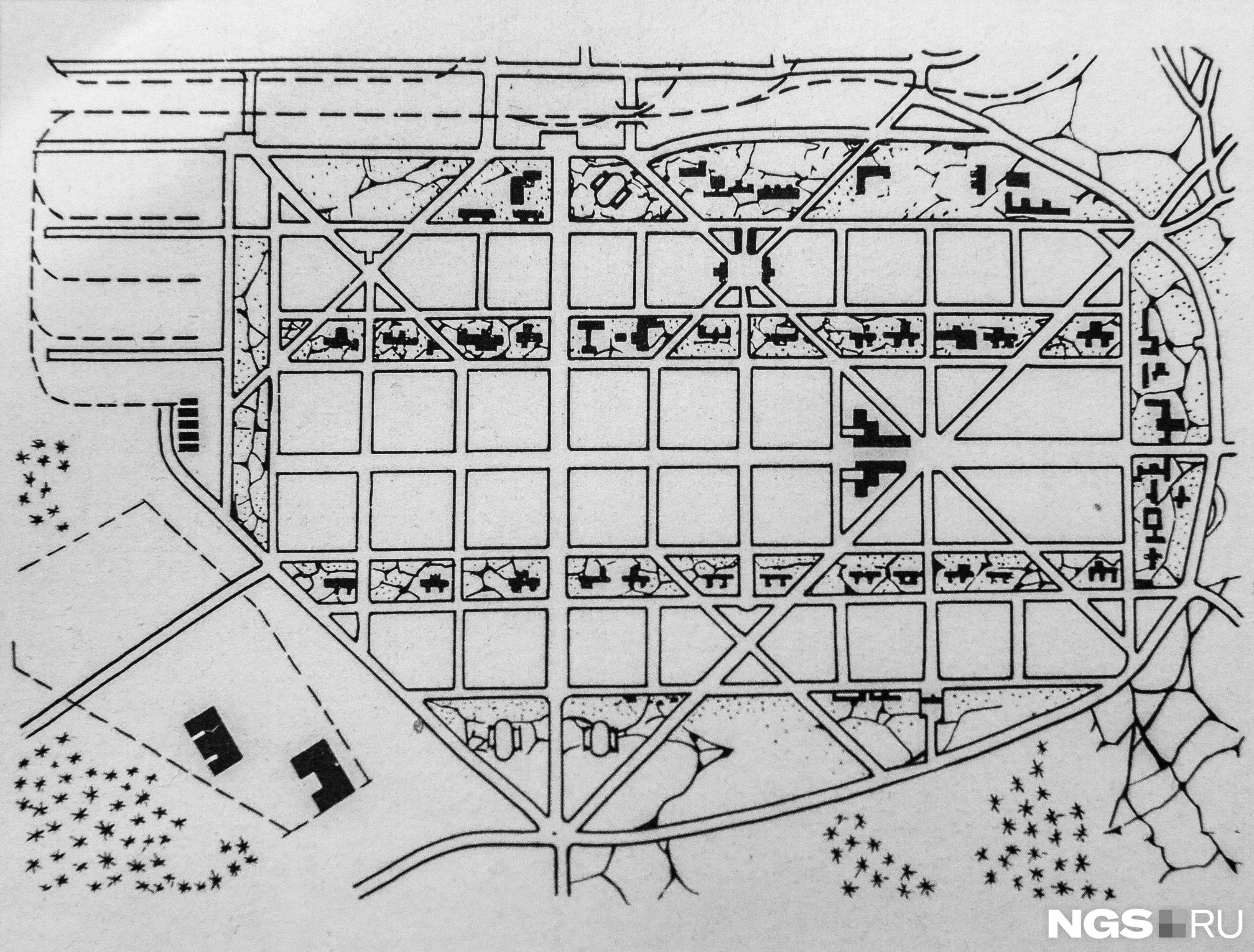 Проект планировки новосибирск