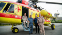 Скорая с крыльями: 10 лучших фото вертолёта, на котором врачи спасают жизни новосибирцев