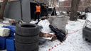 На улице Перекопской в Самаре снесли незаконные гаражи с детской площадки