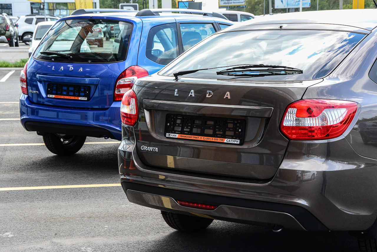 Lada Granta с сентября прошлого года полностью вытеснила Lada Kalina и выпускается в четырёх типах кузова