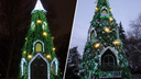 В Центральном парке готовят елку-дом для Деда Мороза