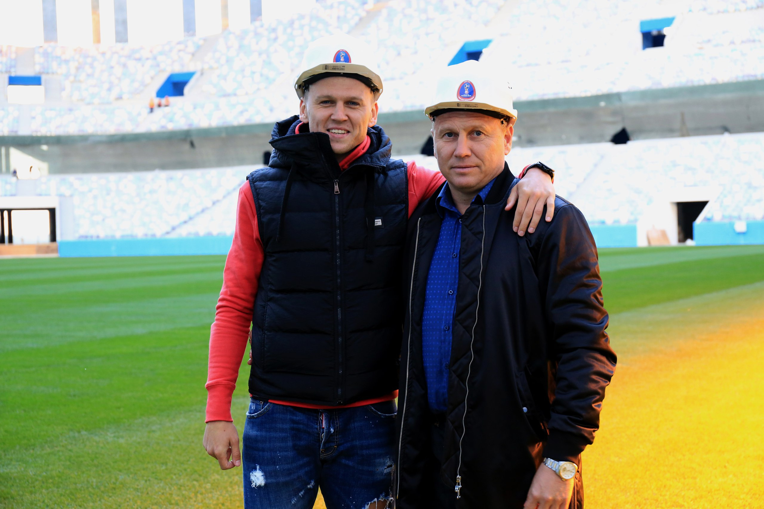 Денис и Дмитрий Черышевы — послы ЧМ-2018 по футболу в Нижнем Новгороде
