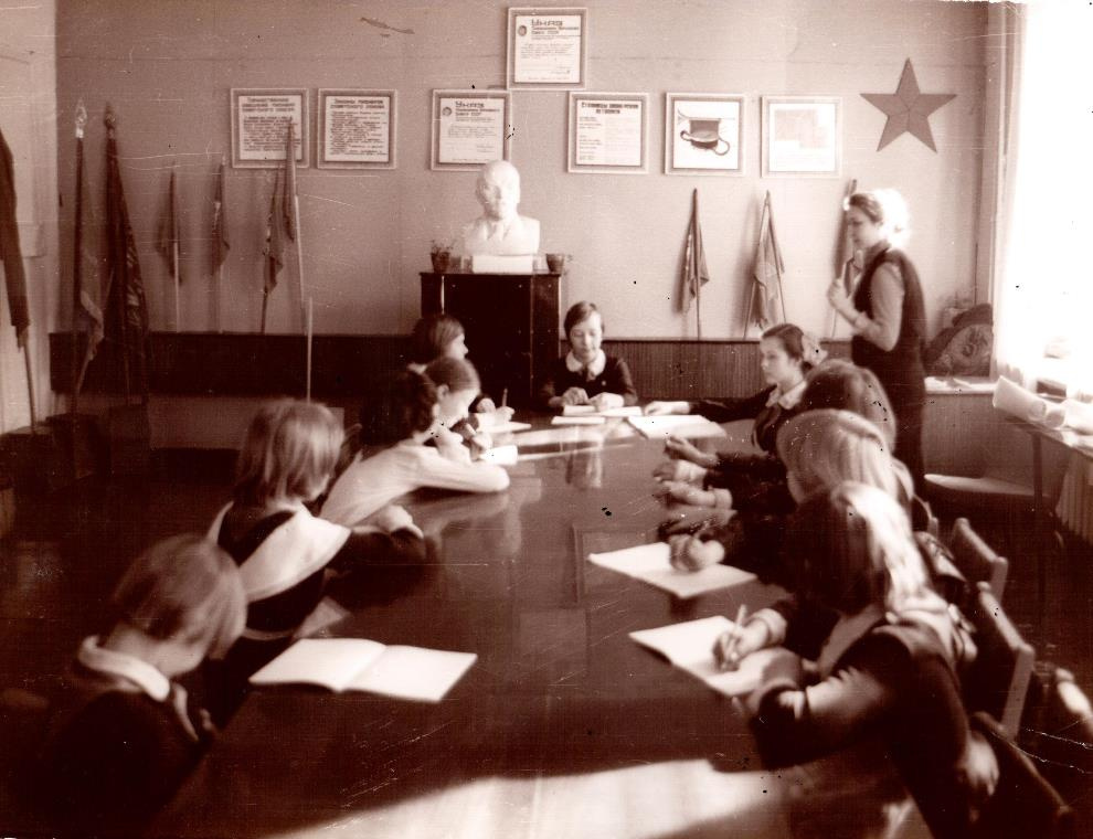 Совет старшеклассников в 1960-м году, школа <nobr class="_">№ 21</nobr>