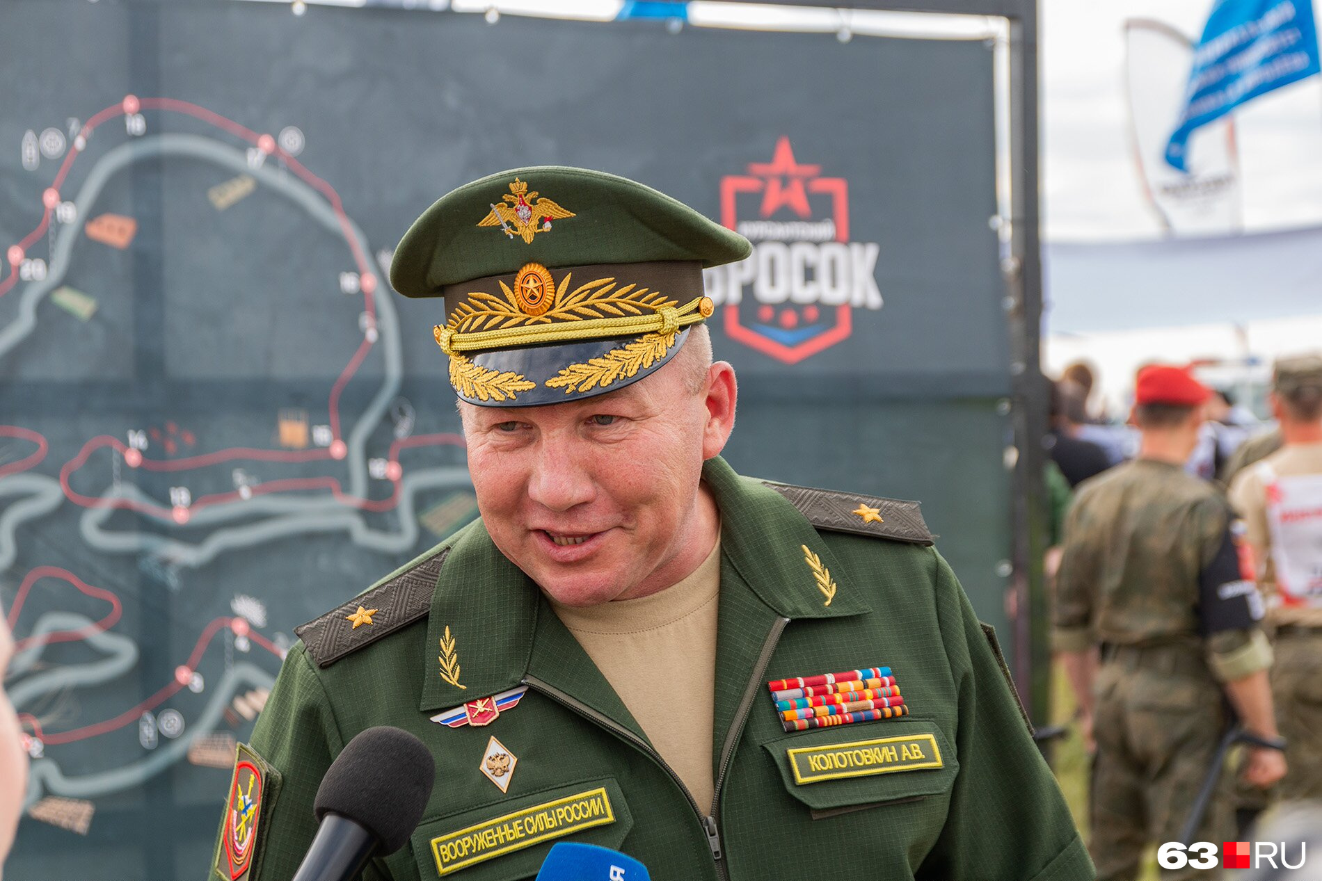 Командующий Второй гвардейской армией, штаб которой находится в Самаре, Андрей Колотовкин