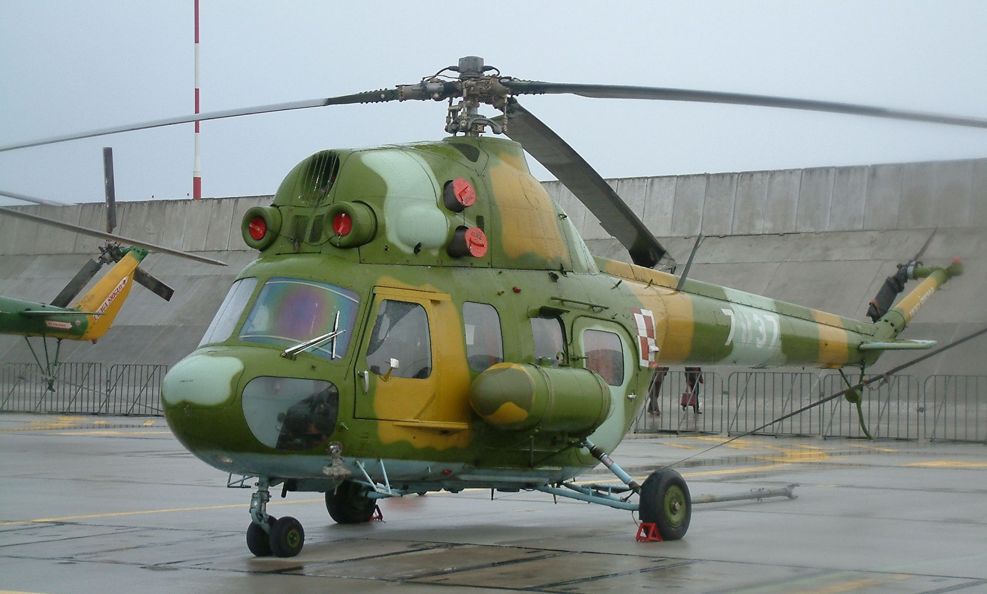 Небольшой вертолёт Ми-2 Петра Ерофеева сразу вылетел к месту трагедии: по словам коллег, пилот хорошо знал местность и сумел выбрать удобное место для погрузки раненых 