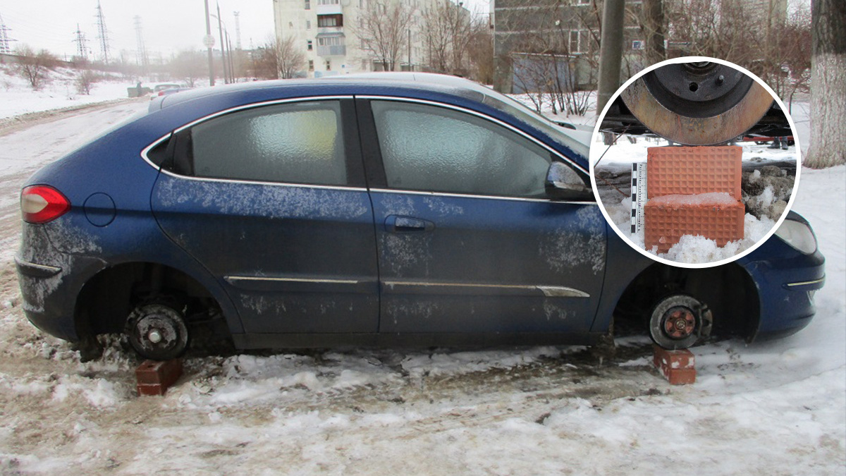 «Разули под ноль»: в Самарской области супруги воровали колёса с автомобилей