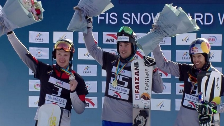 Красноярский сноубордист стал вторым на Кубке мира в Китае