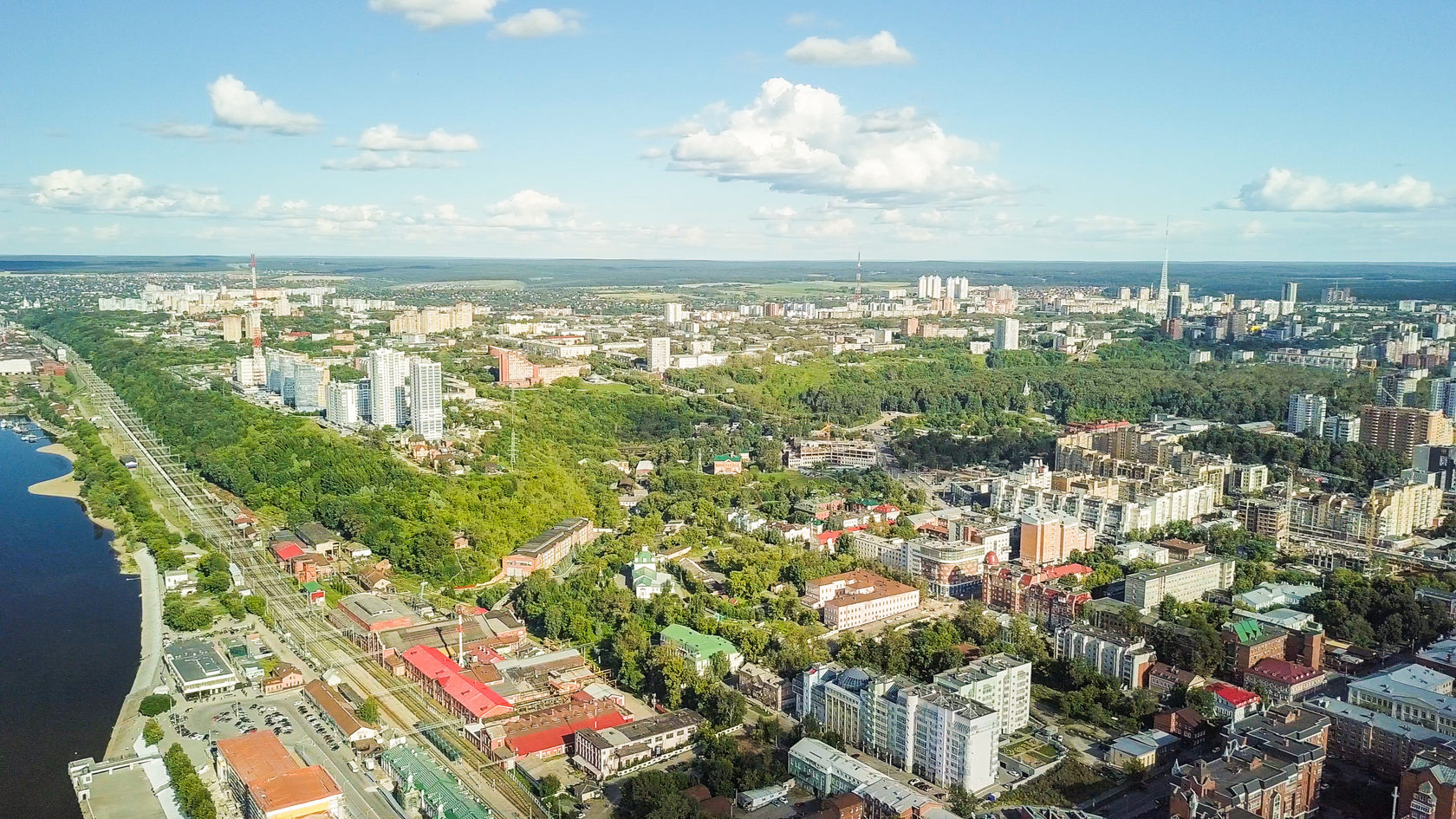 Пермь панорама
