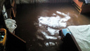 Ночной потоп: первый этаж деревянного дома на Сульфате на двадцать сантиметров залило водой