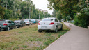 Штрафы за парковку на газонах в Самаре опять введут не раньше ноября