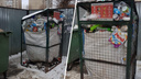 В Челябинске решили оставить часть сетчатых контейнеров для раздельного сбора мусора