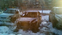 Пироманы сожгли пять автомобилей на юге Волгограда