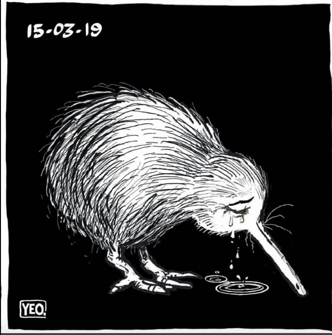 Плачущая птичка киви — сейчас символ трагедии в Новой Зеландии 