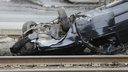 Пострадал пассажир: стали известны подробности ДТП с перевернувшейся на рельсах машиной челябинца