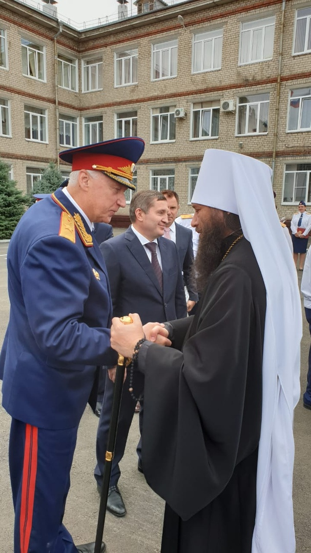 Александр Бастрыкин и митрополит Феодор Александр Бастрыкин и митрополит Феодор
