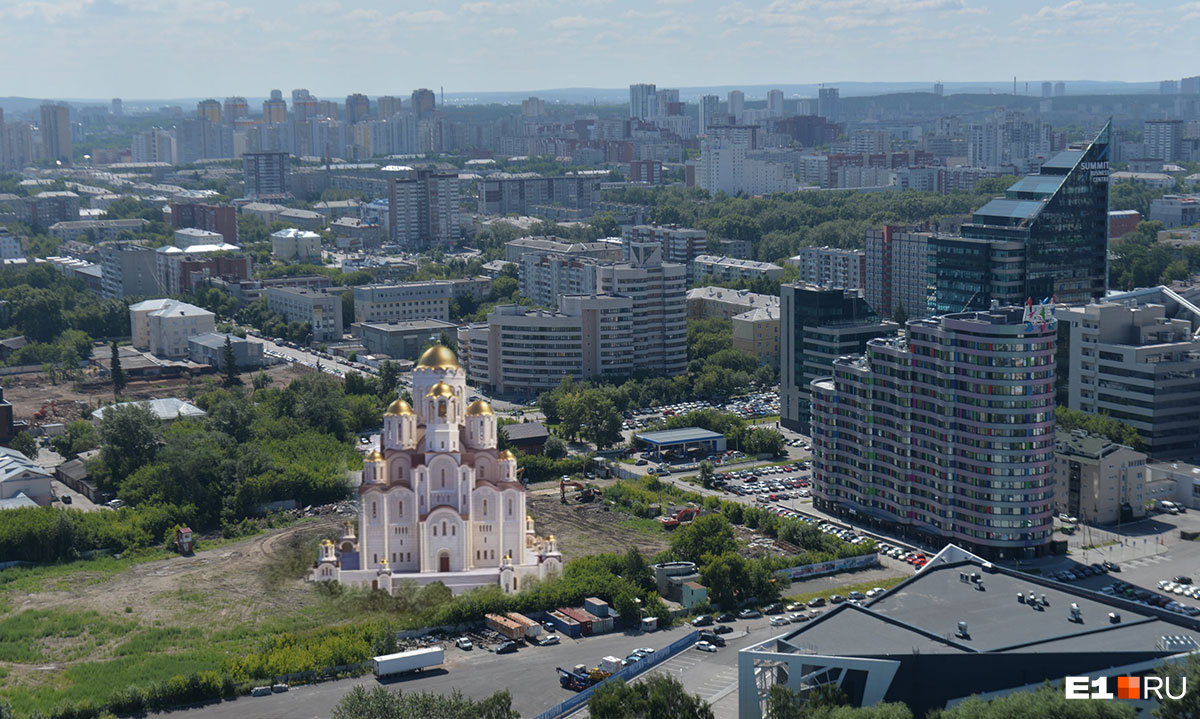 На месте снесённой телебашни На месте снесённой телебашни