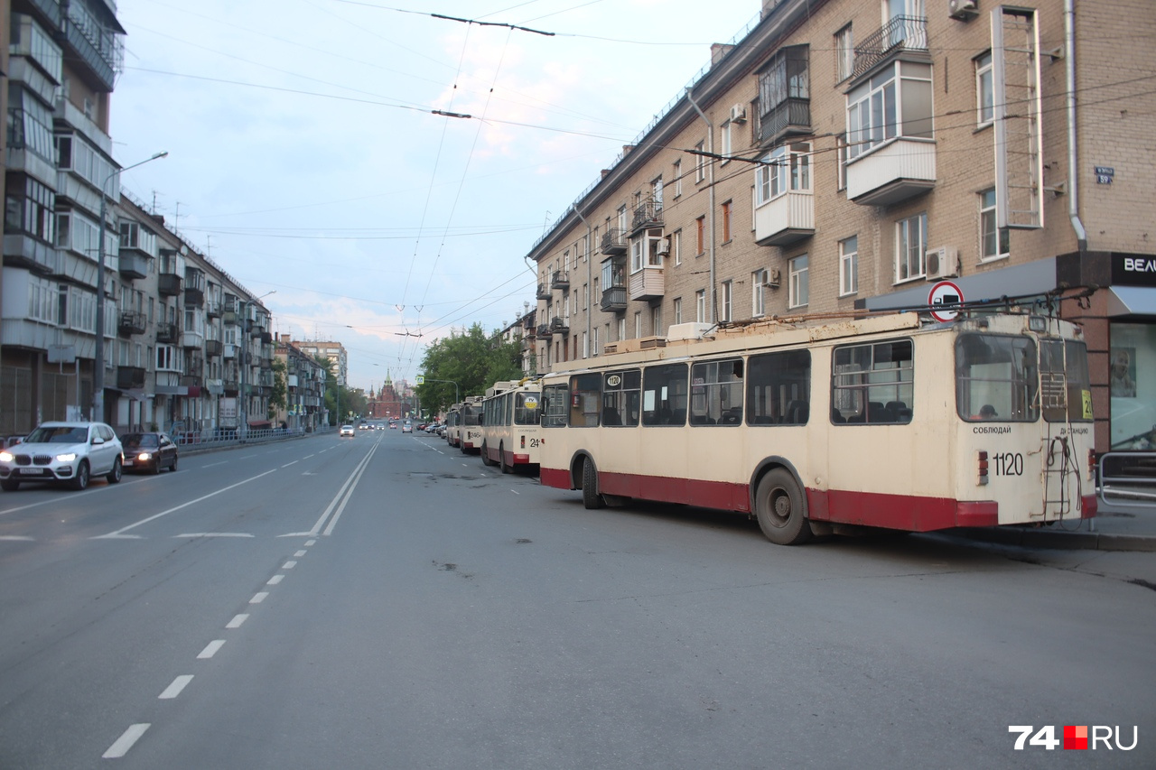На некоторых улицах появились троллейбусы с непривычными номерами
